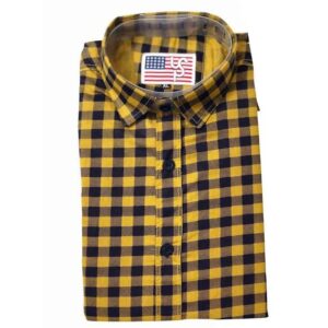 Cotton Checks Regular Fit Shirt  - sozo