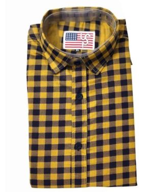 Cotton Checks Regular Fit Shirt  - sozo