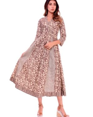 Latest Cotton Printed Kurti  - sozo