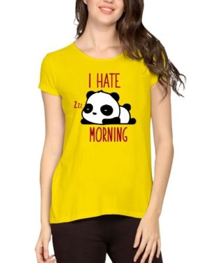 Women's Cotton Printed Comfortable T-Shirt  - sozo