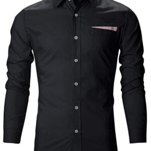 Cotton Solid Slim Fit Shirt   - sozo