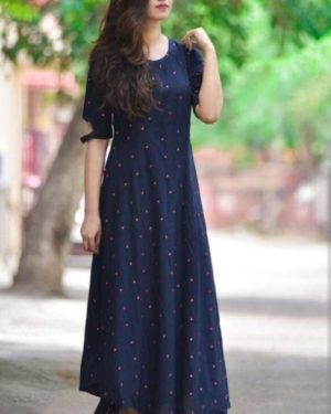 Beautiful Rayon Printed Kurti  - sozo