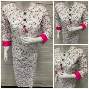 Trendy Pure Cotton Kurti  - sozo