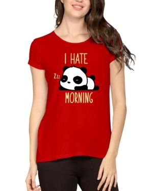 Women's Cotton Printed Comfortable T-Shirt  - sozo