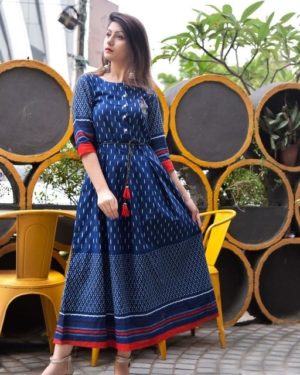Beautiful Cotton  Printed Kurti  - sozo