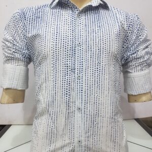Cotton Plain Slim Fit Shirt  - sozo