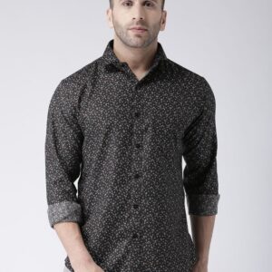 Men’s Slim Fit Printed Casual Shirt  - sozo