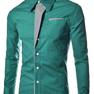 Cotton Solid Slim Fit Shirt  - sozo