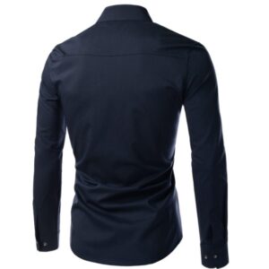 Cotton Solid Slim Fit Shirt – sozo