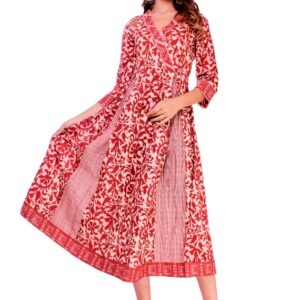 Latest Cotton Printed Kurti  - sozo