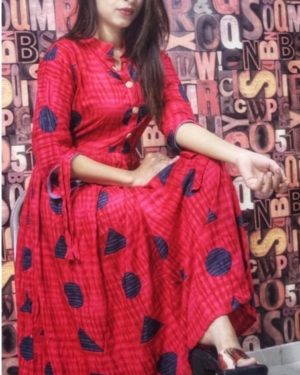 Dailywear Rayon Printed Kurti  - sozo