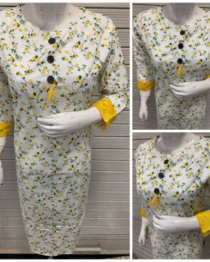 Trendy Pure Cotton Kurti  - sozo