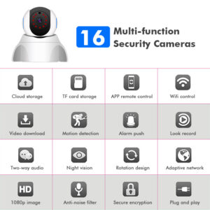 WIFI IR Security IP Camera Night Vision -BGE