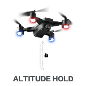 Hot sale Drone With HD 1080P Wifi Camera Quadrocopter Hovering FPV Quadcopters 5MP Folding RC Helicopter Storage bag toy for boy