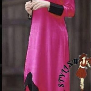 Multi color Designer Rayon Long Kurtis
