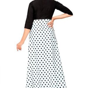 Women Stitched Printed American Crepe Floor Length Anarkali Gown – GRE