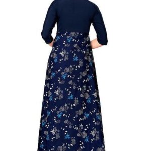Women Stitched Printed American Crepe Floor Length Anarkali Gown – GRE