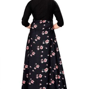 Women Stitched Printed American Crepe Floor Length Anarkali Gown – GRE