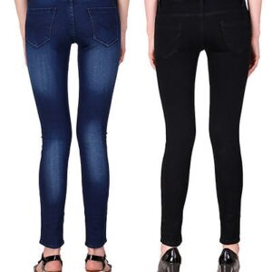 Multicoloured Denim Jeans For Women’s – Combo Of 2 – GRE