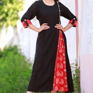 Women’s Rayon Stitched Long Kurti – GRE