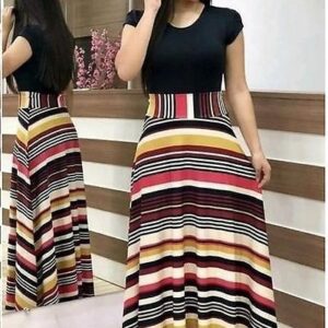 STRIPED DRESS - GRE