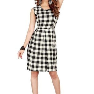 Fashionable Rayon Crepe Dress - GRE