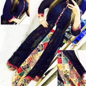 Glamorous Crepe Printed Selfie Kurti  - sozo