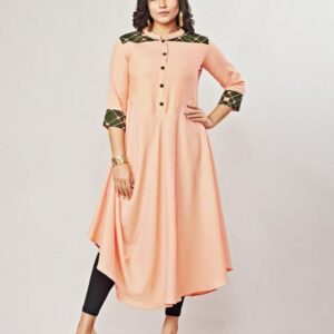 Precious Rayon Printed Kurti  - sozo