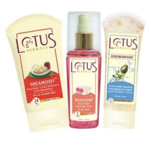 Lotus Herbals Kit Glow Bucket 3pcs - sozo