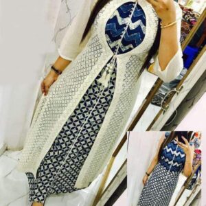 Glamorous Crepe Printed Selfie Kurti  - sozo