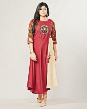 Fashionable Cotton Printed Kurti  - sozo