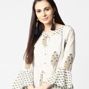 Women's Cotton Printed Top  - sozo