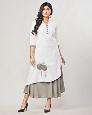Fashionable Cotton Printed Kurti  - sozo