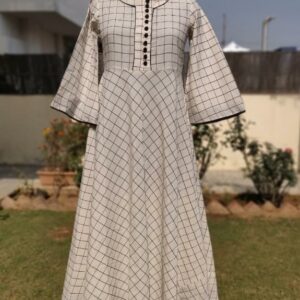Fashionable Cotton Long Printed Kurti  - sozo