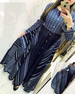 Glamorous Crepe Printed Selfie Kurti  - sozo