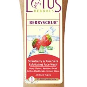 Lotus Herbals Berryscrub 80 g - sozo