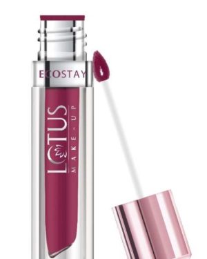 Lotus Make-up Ecostay Matte Lip Lacquer - Miss Magenta  - sozo