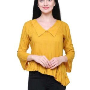 Women's Rayon Solid Top  - sozo