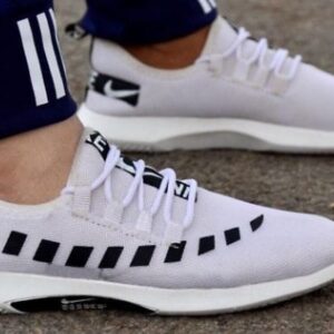 Men's Solid Mesh Sports Shoes