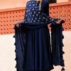 Stylish Rayon Kurta With Palazzo And Dupatta - GRE