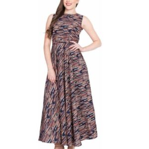 R V Ethnic Crepe Kurti - GRE