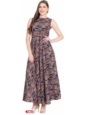 R V Ethnic Crepe Kurti - GRE