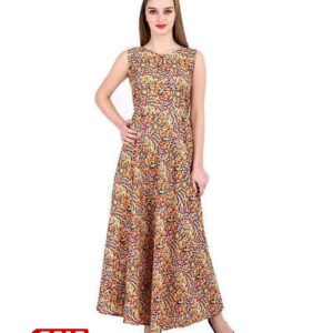 R V Ethnic Crepe Kurti - GRE