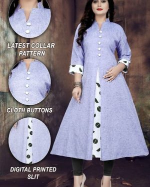 Khadi Cotton Kurti for Women's - GRE