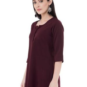 Women’s Rayon Brown Top – GRE
