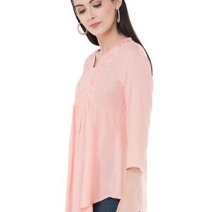 Women’s Rayon Pink Top – GRE