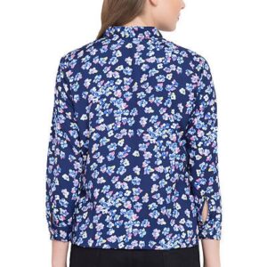 Women’s Printed Cotton Regular Length Top – GRE
