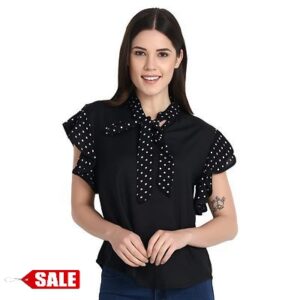 Tie Collar Western Tops - GRE