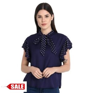 Tie Collar Western Tops – GRE
