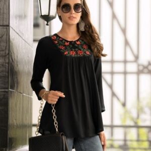 Heavy Rayon Embroidered Tunics - GRE